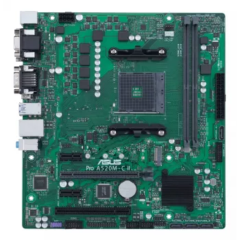 ASUS PRO A520M-C II/CSM AMD A520 Socket AM4 micro ATX
