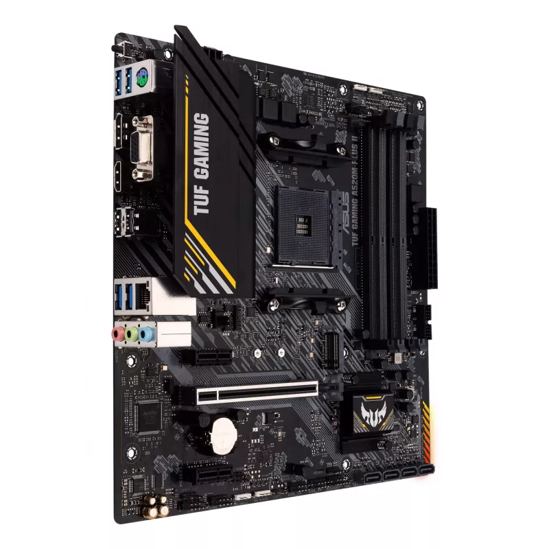ASUS TUF GAMING A520M-PLUS II AMD A520 Socket AM4 micro ATX