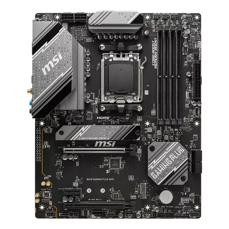 MSI B650 GAMING PLUS WIFI Základná doska AMD B650 Socket AM5 ATX