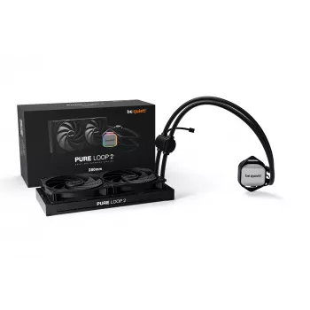 be quiet Pure Loop 2 | 280mm Procesor All-in-One kvapalinový chladič 14 cm Čierna 1 kus