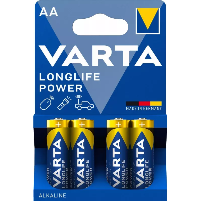 VARTA Batéria Longlife Power Mignon AA LR06 1x4
