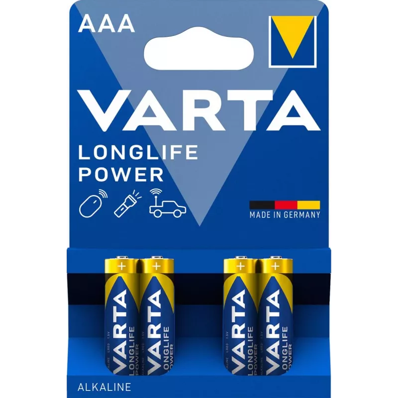 VARTA Batéria Longlife Power Micro AAA LR03 1x4
