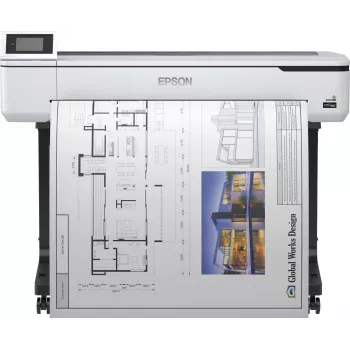Epson SureColor SC-T5100, Atramentová, 2400 x 1200 DPI, ESC/P-R, HP-GL/2, HP-RTL, Čierna, Cyan, Žltá, Magenta, 50 ml, PrecisionCore