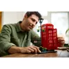Stavebnica LEGO Červená londýnska telefónna búdka 21347 – modulárna stavebnica, 1460 dielov, 18+