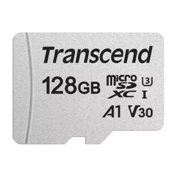 TRANSCEND Micro-SDXC karta 300S 128GB UHS-I U3 bez adaptéra