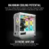CORSAIR Mid-Tower ATX PC skriňa - iCUE 5000T - RGB temperované sklo - biela