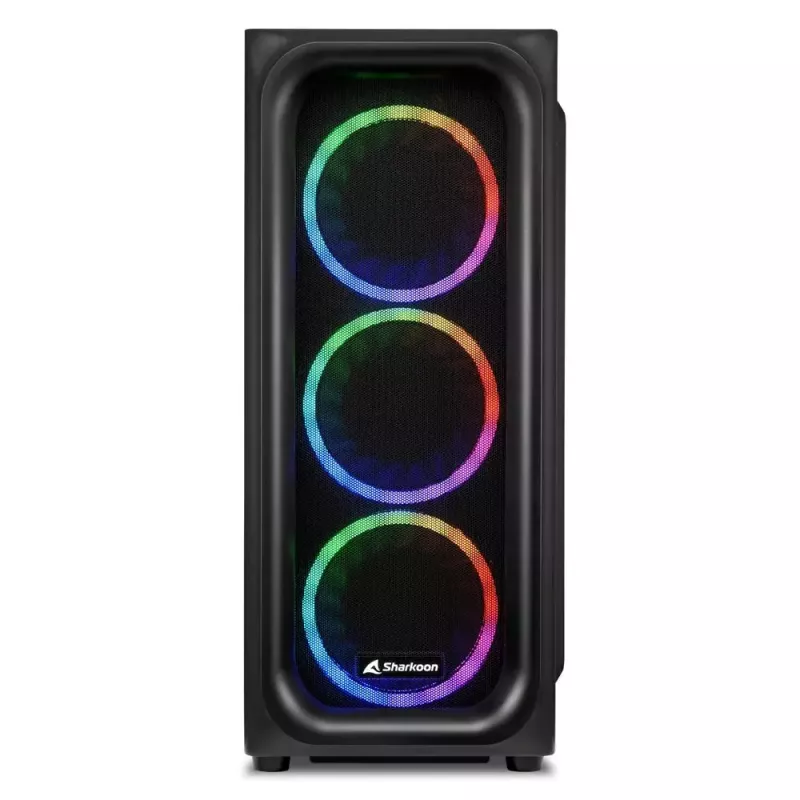 PC skriňa Sharkoon TK5M RGB ATX Desktop čierna