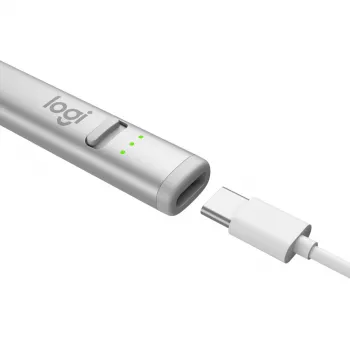 LOGITECH Crayon digitálne pero USB-C strieborné