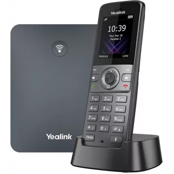 Yealink W74P IP telefón sivý TFT