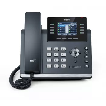 Yealink SIP-T44U IP telefón sivý 8 liniek LCD Wi-Fi