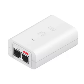UBIQUITI NETWORKS PoE injektor 24V DC 30W biely