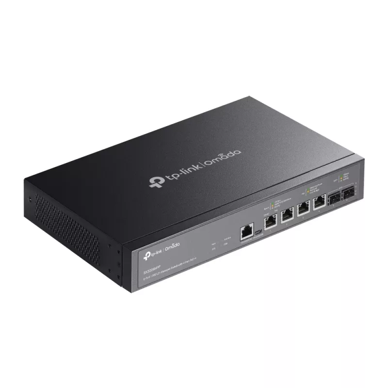 Managed Switch TP-Link JetStream TL-SX3206HPP 6-portový 10GE L2+ 4-portový PoE++
