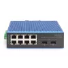 Nespravovaný switch DIGITUS DN-651147 8+2-portový Fast Ethernet PoE 1 Gbit/s