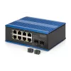 Nespravovaný switch DIGITUS DN-651150 8 Gigabit Ethernet portov 2 SFP moduly