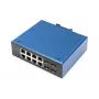 Nespravovaný switch DIGITUS DN-651153 8-portový Gigabit Ethernet PoE