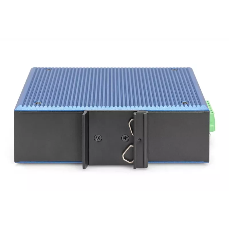DIGITUS priemyselný 4+2-portový L2 managed Gigabit Ethernet switch 4xGE RJ45 + 2 SFP porty