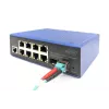 DIGITUS priemyselný 8+2-portový L2 managed Gigabit Ethernet switch 8x GE RJ45 + 2 SFP porty