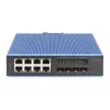 DIGITUS priemyselný 8+4 SFP+ portový L3 managed Gigabit Ethernet switch 8xGE RJ45 + 4 SFP+ porty
