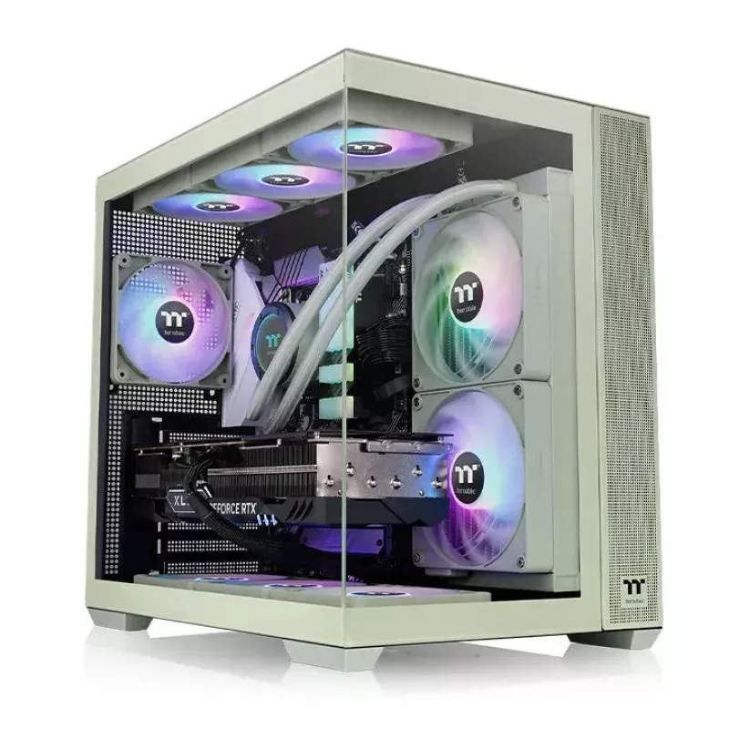 PC skriňa Thermaltake View 380 TG ARGB Midi Tower zelená