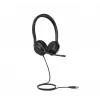 Yealink UH35 Dual Teams USB-A headset, káblový, kancelária/call centrum, 20 - 20000 Hz, 139,5 g, headset, čierna