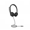 Yealink UH35 Dual Teams USB-A headset, káblový, kancelária/call centrum, 20 - 20000 Hz, 139,5 g, headset, čierna