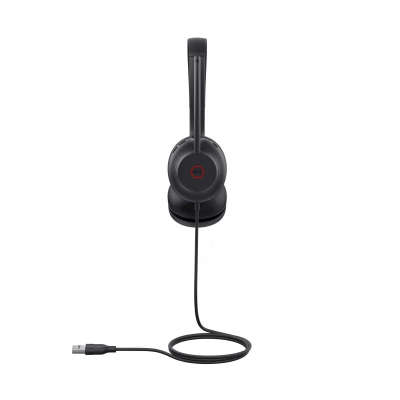 Yealink UH35 Dual Teams USB-A headset, káblový, kancelária/call centrum, 20 - 20000 Hz, 139,5 g, headset, čierna