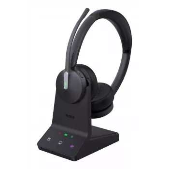 Yealink WH64 Dual UC headset, bezdrôtový, 20 - 20000 Hz, kancelária/call centrum, 151 g, headset, čierna
