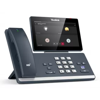 Yealink MP58-WH E2 Teams, IP telefón, sivý, káblový slúchadlo, LCD, 17,8 cm (7 palcov), 1024 x 600 pixelov