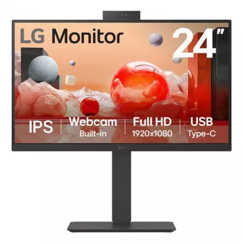 LG 24BA850-B počítačový monitor 60,5 cm (23,8 palcov) 1920 x 1080 pixelov Full HD čierny