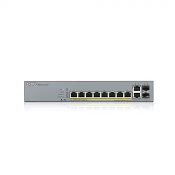 Zyxel GS1350-12HP-EU0101F sieťový switch Managed L2 Gigabit Ethernet (10/100/1000) Power over Ethernet (PoE) sivý