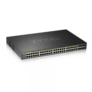 Zyxel GS2220-50HP-EU0101F sieťový switch Managed L2 Gigabit Ethernet (10/100/1000) Power over Ethernet (PoE) čierny