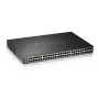 Zyxel GS2220-50HP-EU0101F sieťový switch Managed L2 Gigabit Ethernet (10/100/1000) Power over Ethernet (PoE) čierny