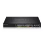 Zyxel XGS2220-30HP Managed L3 Gigabit Ethernet (10/100/1000) Power over Ethernet (PoE) čierny
