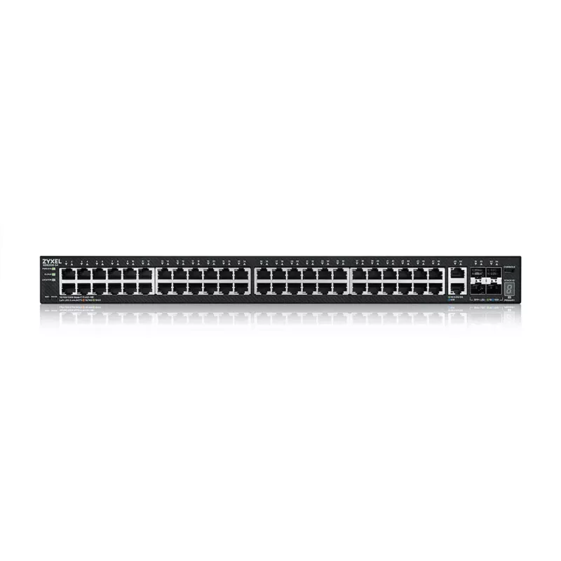 Managed L3 switch Zyxel XGS2220-54 48 portov Gigabit Ethernet 216 Gbit/s