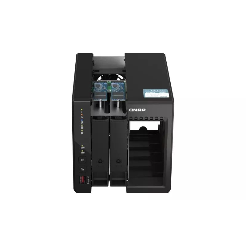 QNAP TS-253E NAS Tower Intel® Celeron® J6412 8 GB 0 TB QNAP QTS čierny