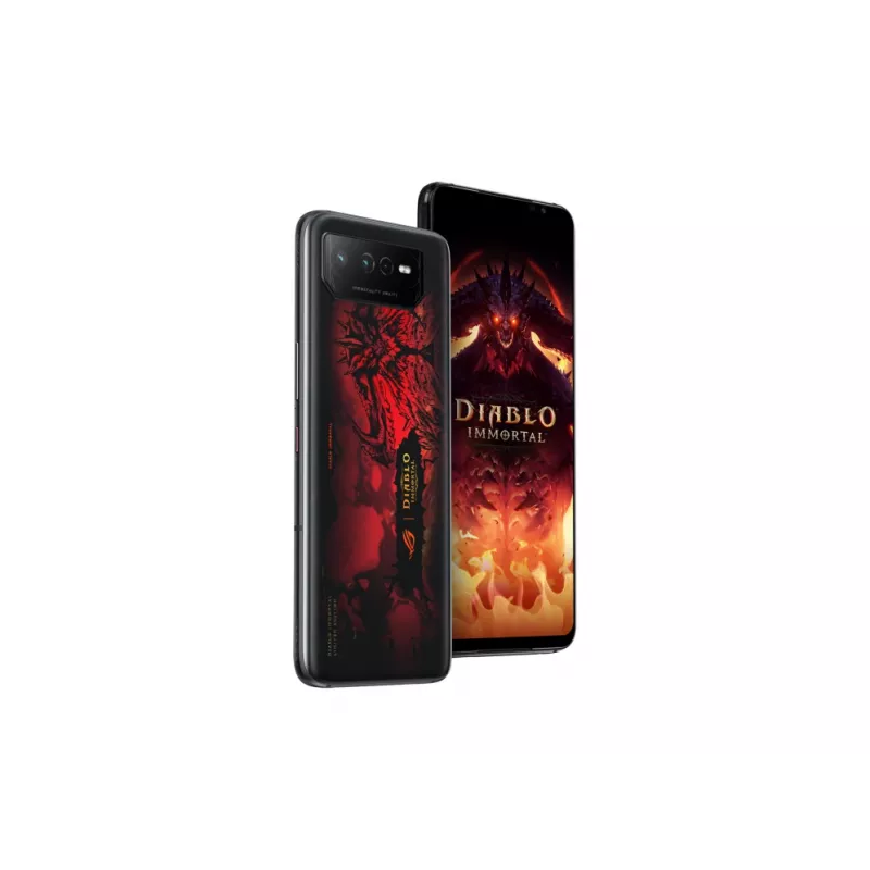 ASUS ROG Phone 6 Diablo Immortal Edition 17,2 cm (6,78 inch) Dual SIM Android 12 5G USB Type-C 16 GB 512 GB 6000 mAh čierna, červená