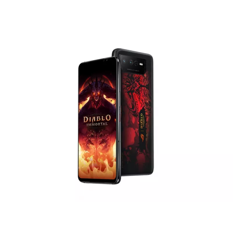 ASUS ROG Phone 6 Diablo Immortal Edition 17,2 cm (6,78 inch) Dual SIM Android 12 5G USB Type-C 16 GB 512 GB 6000 mAh čierna, červená