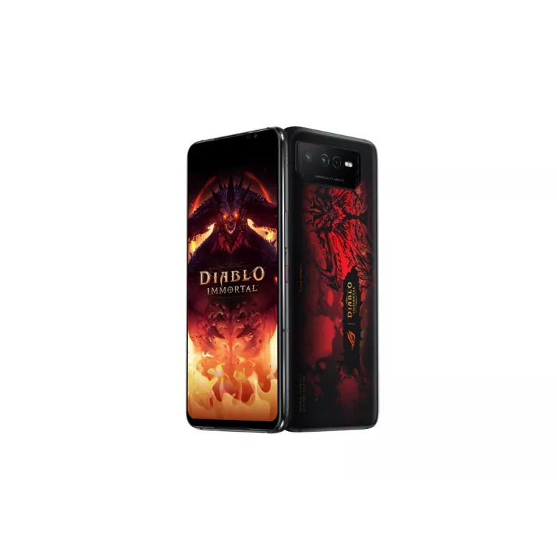 ASUS ROG Phone 6 Diablo Immortal Edition 17,2 cm (6,78 inch) Dual SIM Android 12 5G USB Type-C 16 GB 512 GB 6000 mAh čierna, červená