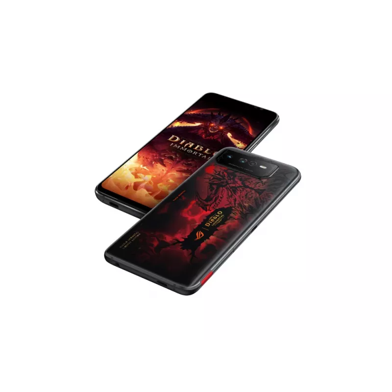 ASUS ROG Phone 6 Diablo Immortal Edition 17,2 cm (6,78 inch) Dual SIM Android 12 5G USB Type-C 16 GB 512 GB 6000 mAh čierna, červená