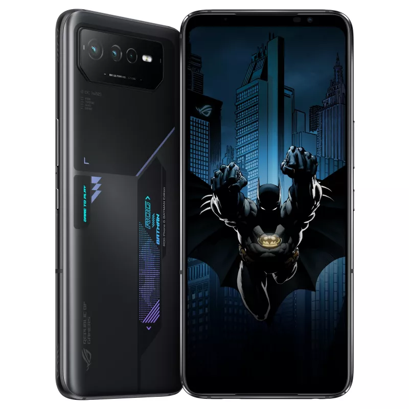 ASUS ROG Phone 6D Batman Edition, 12 GB/256 GB, 6,78 palca, Night Black