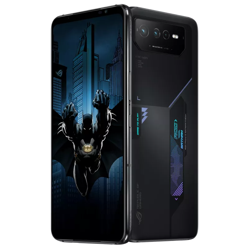 ASUS ROG Phone 6D Batman Edition, 12 GB/256 GB, 6,78 palca, Night Black