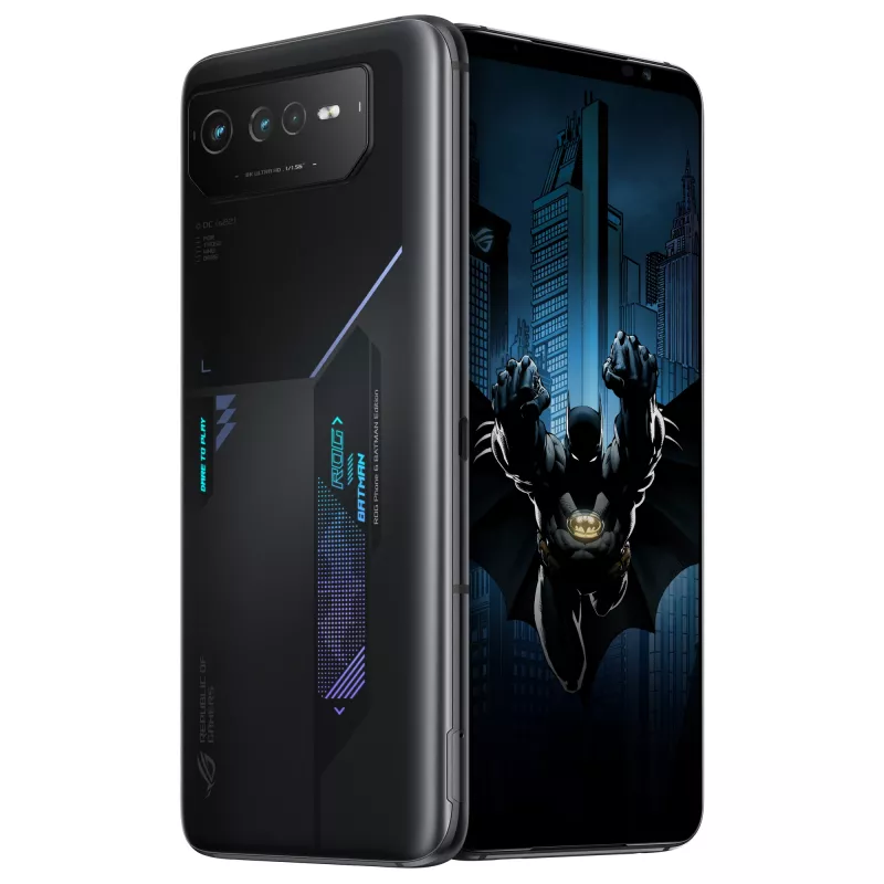 ASUS ROG Phone 6D Batman Edition, 12 GB/256 GB, 6,78 palca, Night Black