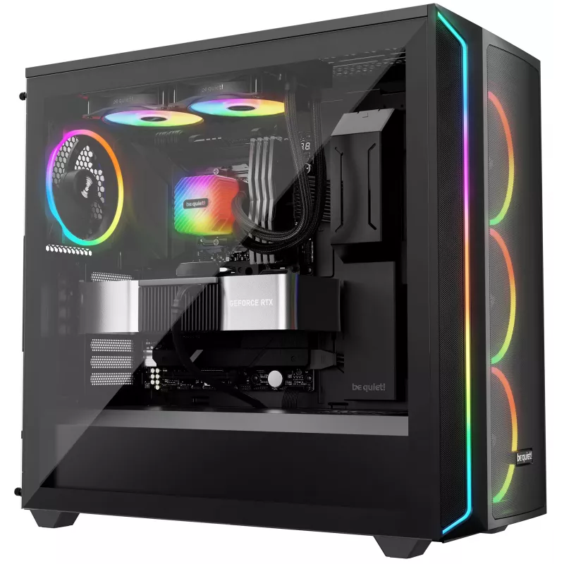be quiet! LIGHT LOOP 240mm čierny procesorový all-in-one kvapalinový chladič 12 cm 1 ks