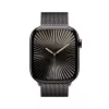Smartwatch Apple Watch Series 10 GPS + Cellular 46mm puzdro Slate Titanium so Slate Milanese Loop - S/M