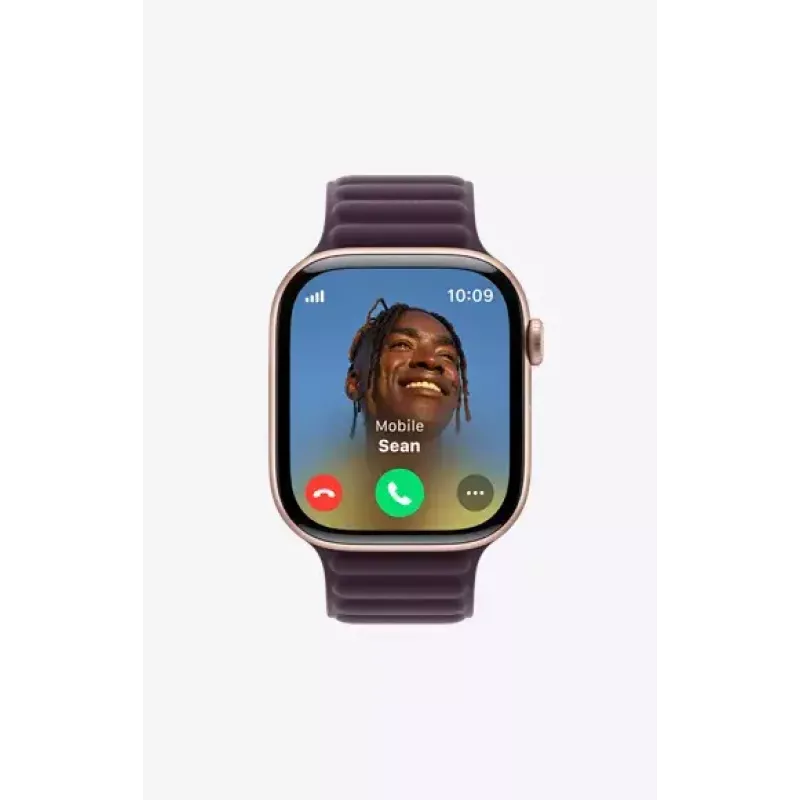 Smartwatch Apple Watch Series 10 GPS + Cellular 46mm puzdro Slate Titanium so Slate Milanese Loop - S/M