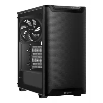 PC skriňa bequiet! PURE BASE 501 Airflow Window MIDI Tower — ATX, tvrdené sklo, podpora 3x140/240 mm, 2x3,5