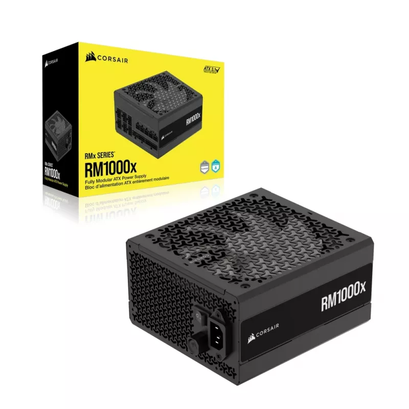 CORSAIR napájací zdroj - 1000W RMx Series RM1000x 24-Pin ATX čierny