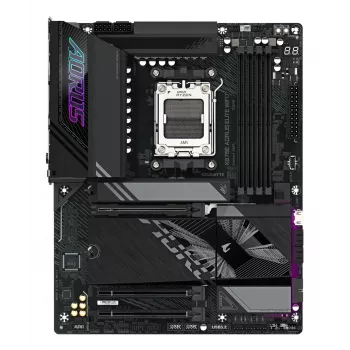 Základná doska GIGABYTE X870E AORUS ELITE WIFI7 ATX, AMD X870E, Socket AM5, DDR5, 4x DIMM, Wi‑Fi 7, 2,5Gb LAN