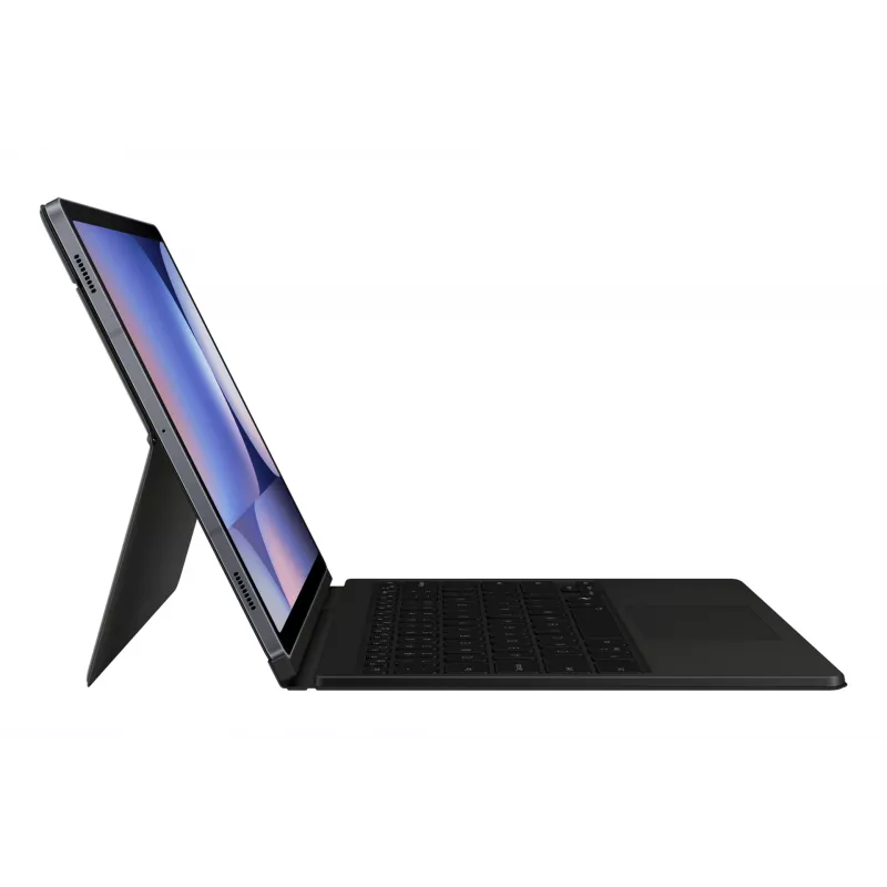 Samsung EF-DX825 QWERTZ nemecká Pogo Pin čierna