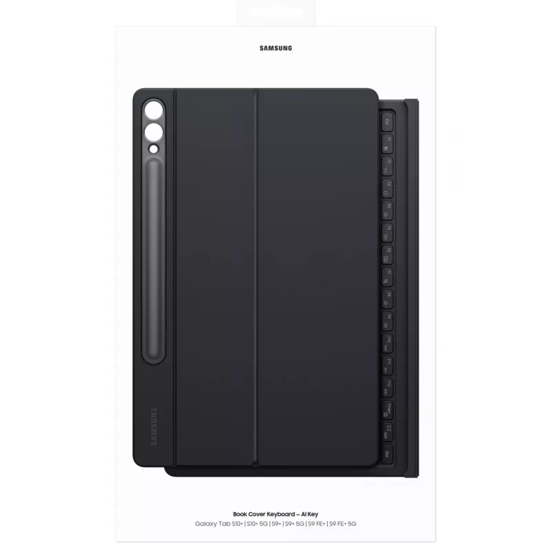 Samsung EF-DX825 QWERTZ nemecká Pogo Pin čierna